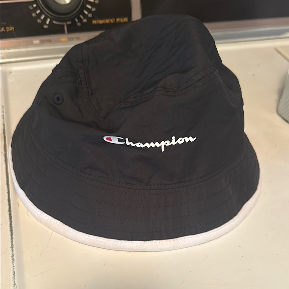 Champion Black Bucket Hat